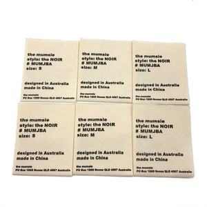 100% <span class=keywords><strong>cotton</strong></span> hữu cơ rửa chăm sóc thành phần Nhãn rất rẻ thân thiện với môi thương hiệu logo quần áo Chăm Sóc bông in nhãn - Product Image 4