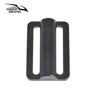 Lot de 2 plaques dorsales techniques de plongée à fixation latérale en plastique et acier, réglage rapide, sangle antidérapante, boucle PP-RK08-2 Chine DIVING - Product Image 2