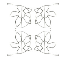 Décoration de fête : Cadre de soutien-gorge en acier inoxydable DIY pour Samba, Accessoires de soutien-gorge en fil métallique pour Carnaval, Divers motifs