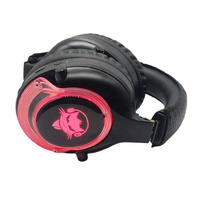 Silent Disco Wireless Headphones F49hifi With Led Light and 3 or More Channels