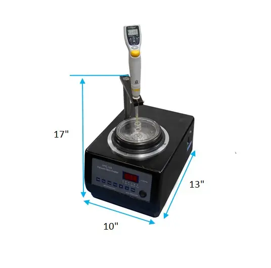 Laboratory Small Compact Spin Coater/Coating Machine 3 Vacuum Chucks & Vacuum Pump