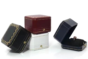Luxury High Quality <b>Jewellery</b> case Portable Ring <b>Jewellery</b> Boxes <b>Women</b> Girls Gift <b>Box</b> Packaging Jewelry <b>Box</b> - Product Image 3
