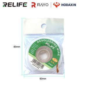 Mèche à dessouder à faible résidu RELIFE RL-20A Anti-oxydation Anti-corrosion Élimination rapide de l'étain Réduit les dommages thermiques des circuits imprimés - Product Image 2