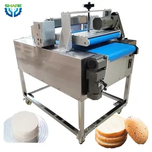 Small loaf hamburger bread cutting slicing machine cake divider cutter slicer machine