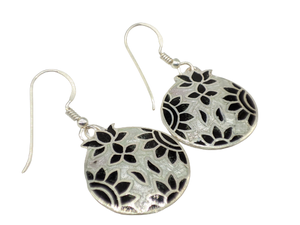 Pendientes Colgantes Hechos a Mano de Plata de Ley 925 Estilo Vintage, Joyería de Regalo para Mujer, Moda Bohemia, Sin Níquel, Sin Plomo, Venta al por Mayor - Product Image 6