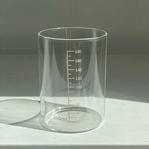 210mlエスプレッソショットグラスカップ重ワイングラス実験室白線測定カップエスプレッソショットグラス - Product Image 1