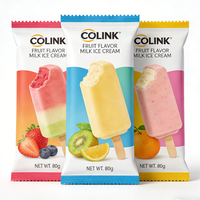 Sacs d'emballage personnalisés pour glaces et bâtonnets de crème glacée, scellables à chaud, pour aliments surgelés, pour bâtonnets de crème glacée et sucettes glacées