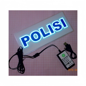 Gilet de sécurité lumineux EL pour patrouille et service nocturnes. Lumière EL active, la nuit ne tient pas compte du temps, mais votre sécurité est éclairée. Rechargeable - Product Image 6