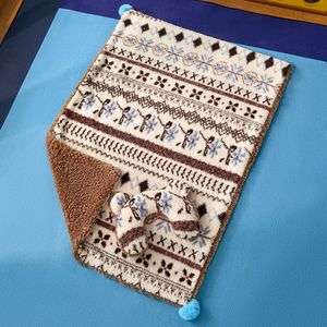 Tessuto in pile di poliestere lavorato a maglia, etnico, jacquard, resistente all'abrasione e antivento, per capispalla invernali da <span class=keywords><strong>bambina</strong></span> e cappotti per animali domestici - Product Image 1