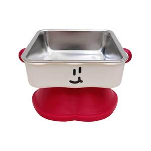 Gamelle surélevée Harry YaYa pour animaux de compagnie, 11 cm, inclinée à 30 degrés, en acier inoxydable, pour chiens et chats, soutient la santé du cou - Product Image 2