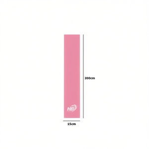 Bandes de résistance et cordes de yoga roses 2000*150*0.55MM 145G - Product Image 2