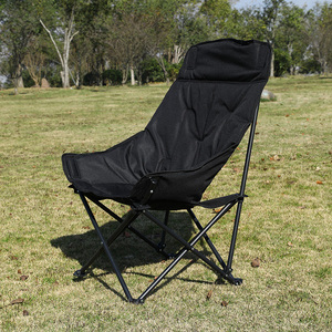 Silla de Camping Plegable Portátil Ligera para Exteriores con Respaldo Alto y Bolsa de Transporte, Venta al Por Mayor Personalizada - Product Image 4