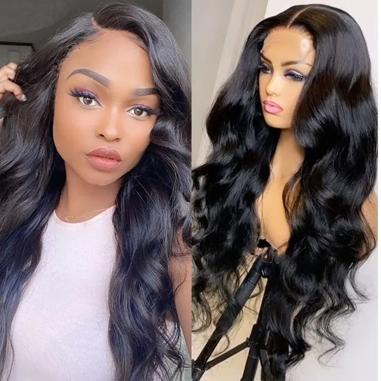 Brazilian Raw Human Hair Lace Front Wig Straight 13x4 Transparent Hd Lace Frontal Wig Glueless Human Hair Wigs For Black Women