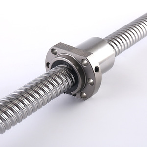 Vis à billes SSRL1605 de 16 mm de diamètre, pas de 20 mm, pour machine à tirer le fil, vis mère en acier avec composant de roulement central - Product Image 1
