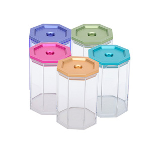 Cenicero IQO de Plástico Transparente con Logotipo Personalizado, <span class=keywords><strong>Material</strong></span> Mental+ABS, Tapa Hexagonal, para Uso en Casa y Auto ILUM/I ONE/Prime - Product Image 2