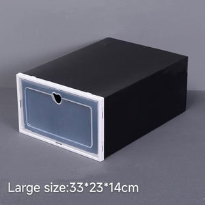 <span class=keywords><strong>2025</strong></span> nóng bán Sneakers hộp rõ ràng hộp giày lưu trữ hộp giày lưu trữ dày Giày container cho Giày thể thao và giày cao gót - Product Image 4