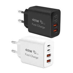 Hot Selling Quick Charge Pd <b>Charger</b> Multi Ports US/EU/UK Travel <b>Charger</b> For Mobile Phone - Product Image 5