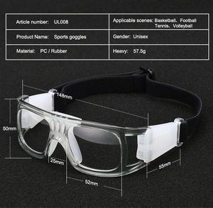 男女兼用バスケットボールスポーツトレーニングゴーグルアンチインパクト屋外サッカーとサッカーメガネ - Product Image 2