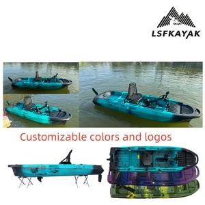 Kayak <span class=keywords><strong>da</strong></span> Pesca Modulare con Pinna dello Scafo Rimovibile o Pedale, Scatola per Esche per un Facile Trasporto, Portata 265 kg - Product Image 6