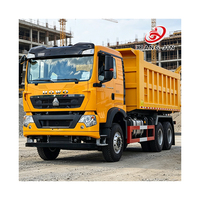 SINO TRUCK 10 12 Tekerlekli 30 Metreküp HOWO 40 Ton 6x4 8x4 Kullanılmış Damperli Kamyon