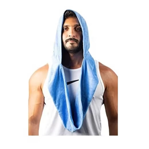 Toalla de Gimnasio de Microfibra Personalizada al por Mayor, Super Absorbente, con Capucha, Deportiva, Grande, con Logotipo - Product Image 1