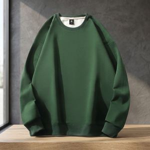 Sudadera con Capucha para Hombre, Personalizable con Logotipo, Talla Grande, Casual, Cuello Redondo, Primavera, 320G, Felpa de Algodón, Ecológica, Transpirable - Product Image 3