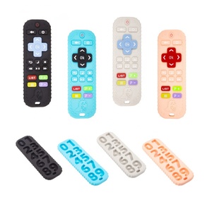 Meilleure vente télécommande forme Silicone bébé anneau de <span class=keywords><strong>dentition</strong></span> en Silicone souple <span class=keywords><strong>jouet</strong></span> de <span class=keywords><strong>dentition</strong></span> infantile à mâcher jouets de <span class=keywords><strong>dentition</strong></span> - Product Image 1