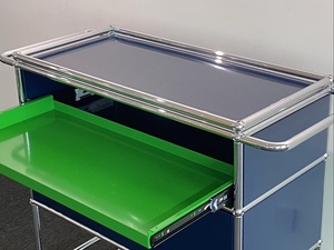 Kabinet Modular Baja Anti Karat Ramah Lingkungan Tahan Api Struktur Berkualitas Tinggi Engsel Peredam Suara Mudah Diatur Ulang Modern - Product Image 2