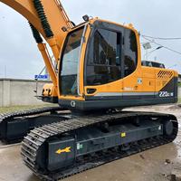 Hyundai Robex 220LC-9S d'occasion, modèle 2023, fabriqué en Corée, excavatrice hydraulique Hyundai 220LC-9S, 9 rouleaux de chenilles, à vendre