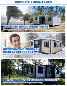 <span class=keywords><strong>Casa</strong></span> Contenedor Prefabricada de 40 pies, Expandible y Modular, para Vivienda, <span class=keywords><strong>Alquiler</strong></span> y Construcción - Product Image 5