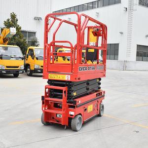 CE Certified 14m Electric Scissor Lift Self-Propelled Hydraulic Lift for High Building Work 650kg Capacity - Product Image 1