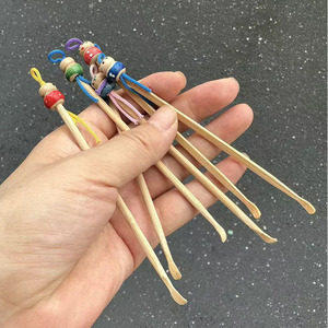 July 7th Bamboo <b>Ear</b> <b>Pick</b> Doll Shape 10 Pcs Pack For <b>Ear</b> Cleaning Travel Use - Product Image 4