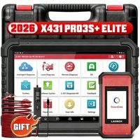 LAUNCH X431 PRO3S+ Elite 2026 Alat Pemindai Bidirectional All-in-One dengan PROGRAMMING J2534 Pengkodean Online Pemindai Fungsi Lengkap