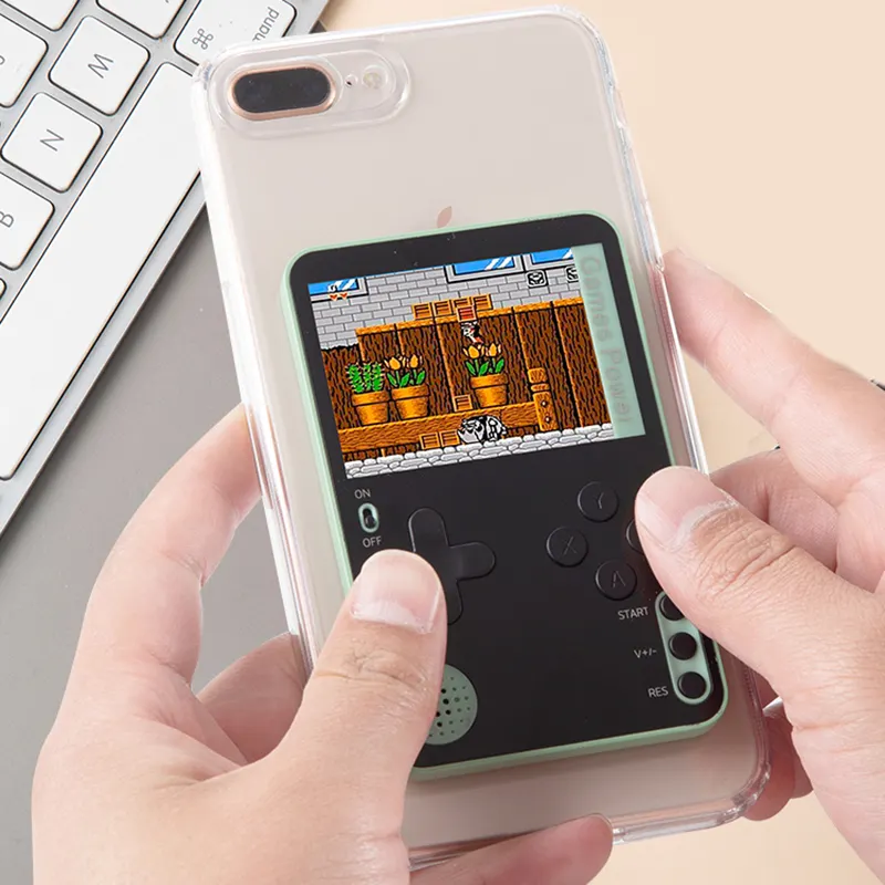 2022 Thin Magnetic Handheld-Player-Spiele 500 in 1 klassischen TV Mini Portable Retro-Videokonsolen-Handheld-Spielen für Kinder