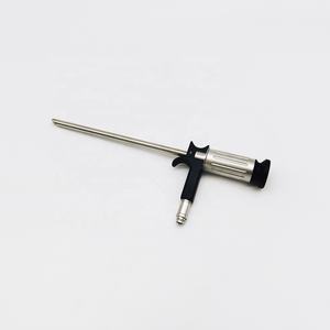 लैरींगागल एंडोस्कोप्स 4 मिमी फाइबर ऑप्टिक साइड देखने के लिए लार्ynगोस्कोप मैनुअल पावर स्रोत सेट - Product Image 2