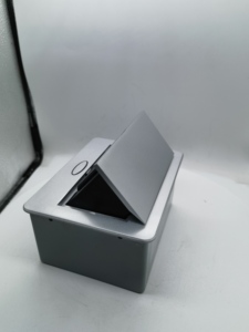 13A/16A <span class=keywords><strong>Pop</strong></span> Up bảng ổ cắm Hộp USB và RJ45 Hidden thiết kế nhà máy Giá nhôm bảng ổ cắm hộp - Product Image 4