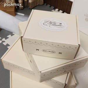 Boîte rigide écologique haut de gamme en forme de coquille, fabriquée à partir de matériaux recyclés, pour cadeaux et artisanat - Product Image 5