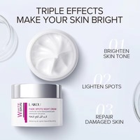 Crème de Jour Hydratante 24h Unifiante et Atténuante des Taches 50g Marque Blanche pour Soin du Visage