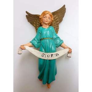 Figura de Ángel con Escena de Glorificación, 10 cm de altura - Product Image 1