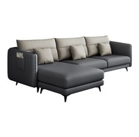 Moderne minimalist ische Wohnzimmer möbel L-Form Tech Stoff billige Sofa garnitur Möbel für Wohnung
