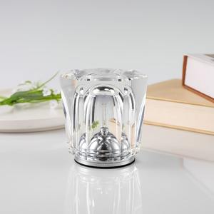 Nouvelle Lampe de Table LED Rechargeable en Cristal Créative Effet Diamant, Lampe d'Ambiance pour Bar, Chambre et Chevet - Product Image 1