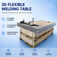 Table de soudage 3D flexible en fonte avec garantie commerciale, plateforme de soudage 3D, accessoires complets (jigs, pinces), solution tout-en-un
