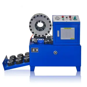 High performance 10 free dies automatic 1/8-2inch hose crimper hose crimping machine large diameter hose crimper machine