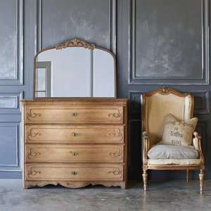 Miroir d'arche doré au design classique 40x31, cadre d'inspiration baroque pour salon, salle de bain, entrée, console - Product Image 2