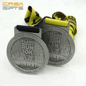 निर्माता कस्टम 3D धातु पुरस्कार स्वर्ण चांदी कस्टम फुटबॉल पदक के साथ रिबन - Product Image 5