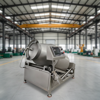 Nouveau Tumbler à Viande Hydraulique YGR à Aspiration, Épaissi en Acier Inoxydable 304, Capacité 200-250 kg, Longue Durée de Vie, Compatible Toutes Échelles, pour la Transformation de la Viande