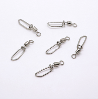 Émerillons de pêche en cuivre à changement rapide, émerillon en T avec mousqueton et connecteurs de pêche, outils et accessoires