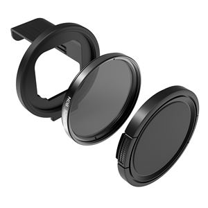 Filtro UV CPL ND8 16 32 64 de 52 mm, Adaptador de Filtro de Lente, <span class=keywords><strong>Protector</strong></span> de Lente, Tapa para <span class=keywords><strong>GoPro</strong></span> <span class=keywords><strong>Hero</strong></span> 13/12/11/10/<span class=keywords><strong>9</strong></span> Negro - Product Image 1