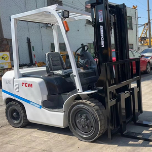 Cost-Saving <b>Used</b> TCM FD30T3C 3 Ton 3 Stage Mast Diesel Forklift 3m-6m Lifting Height 1 Year Warranty Japan Made - Product Image 1