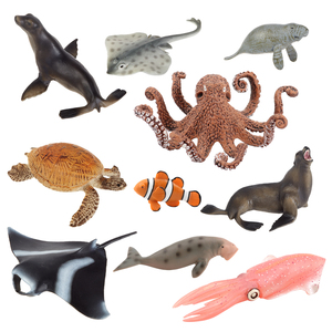 Figuras de Animales Marinos de PVC Sólido, Modelo de León Marino, Juguetes de Simulación de Vida Marina, Venta al Por Mayor - Product Image 2
